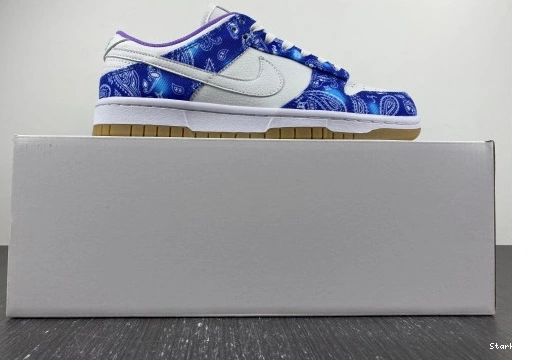 Purple Dunk CT5053-041 Low White SB Nike Navy Blue 0824